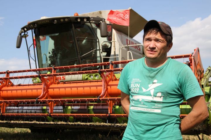 Земледельцы Мензелинского района получают 29,2 центнера урожая с гектара