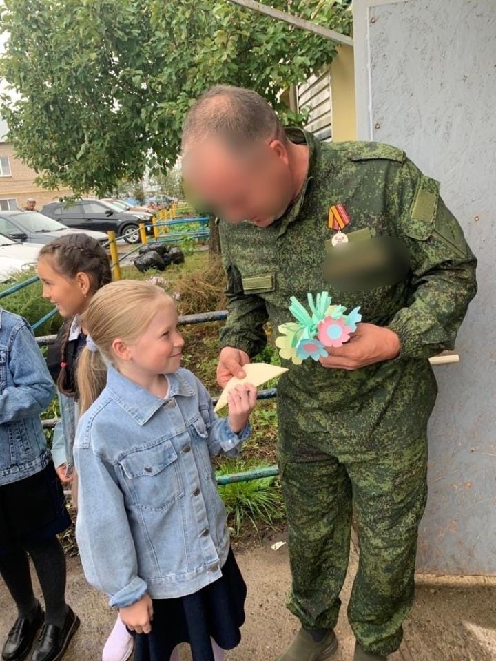 Дети в Кузембетьево посетили семьи участников СВО