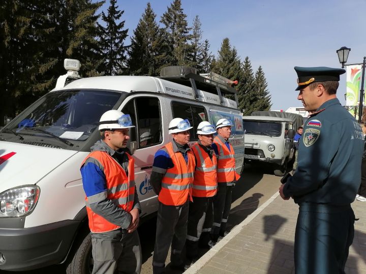 В Мензелинском районе состоялась штабная тренировка по гражданской обороне