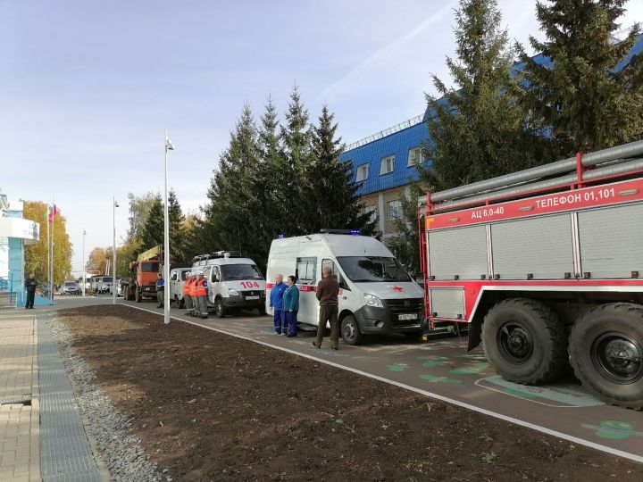 В Мензелинском районе состоялась штабная тренировка по гражданской обороне