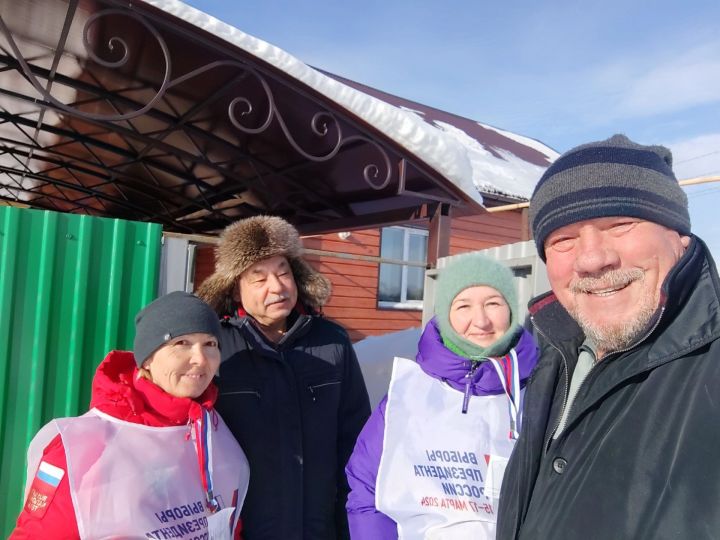 Участок сайлау комиссияләре әъзалары Россия Президенты сайлаулары хакында мәгълүмат белән таныштыра башлады