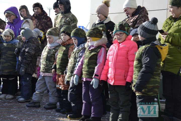 В детском саду «Шатлык» прошла военно-патриотическая игра «Зарница»