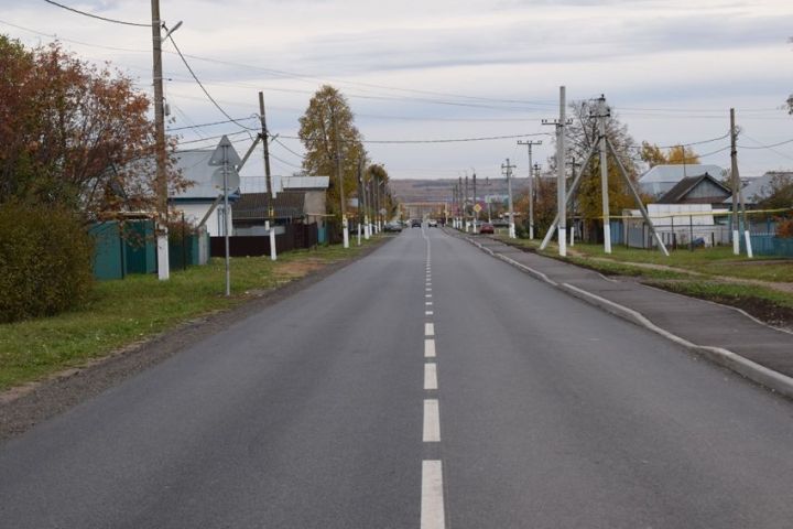 В Мензелинске завершился масштабный капитальный ремонт дорог.