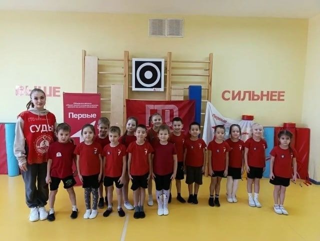 Воспитанники детского сада № 3 «Балачак» успешно выполнили нормативы ГТО