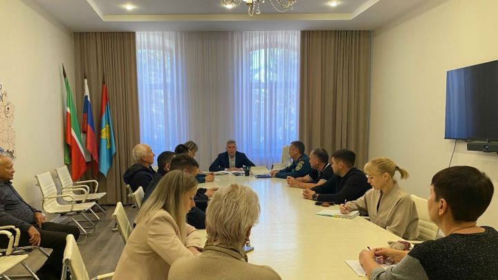 В Мензелинске завершились трехдневные учения по гражданской обороне