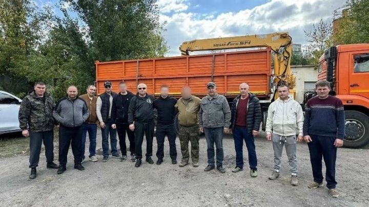 Гуманитарный груз из Мензелинска довезли в Луганскую и Донецкую Народные Республики.