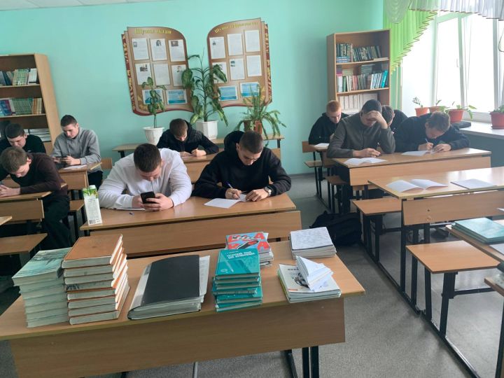 Студенты техникума приняли участие в патриотической акции
