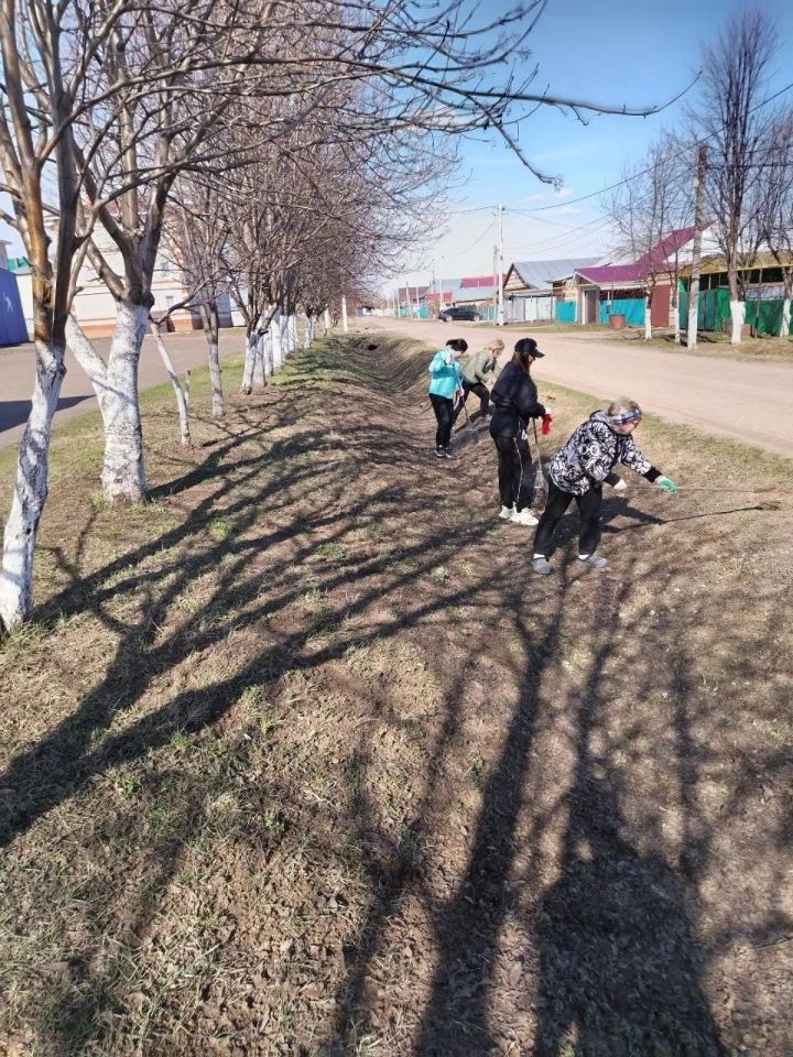 Мензелинский район готовится к 1 Мая и Дню Победы