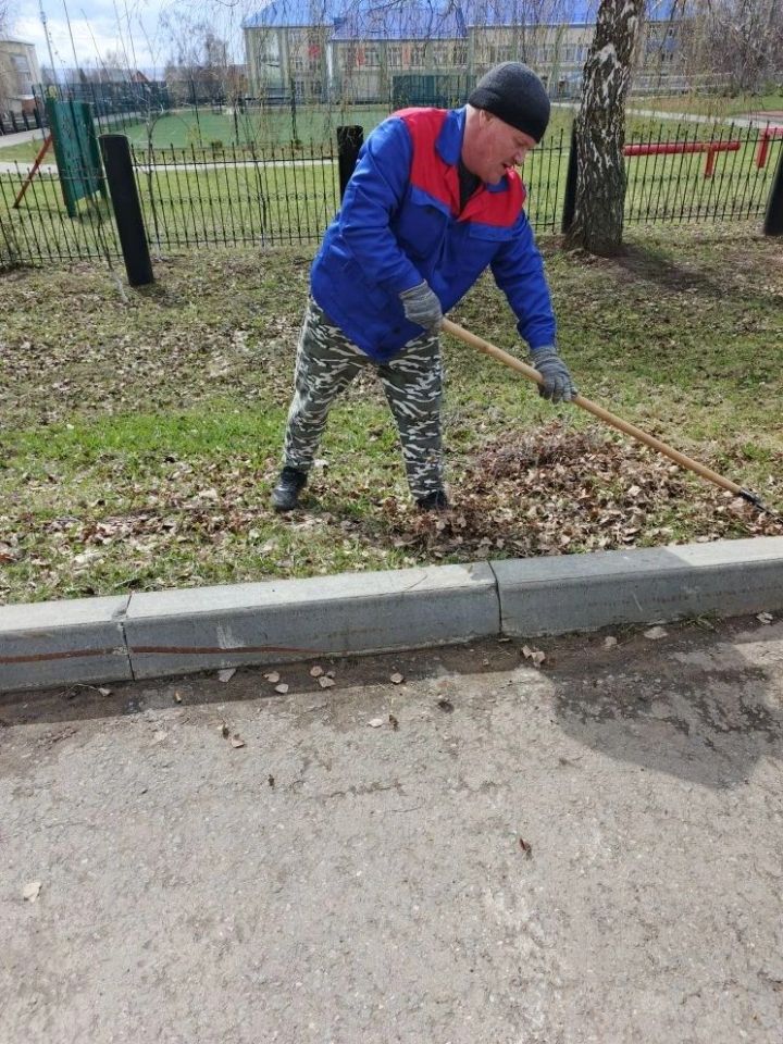 Мензелинский район готовится к 1 Мая и Дню Победы