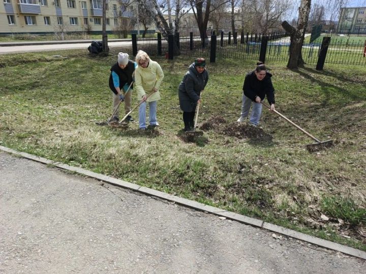 Мензелинский район готовится к 1 Мая и Дню Победы