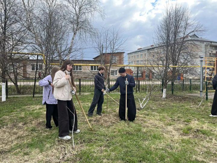 Мензелинский район готовится к 1 Мая и Дню Победы