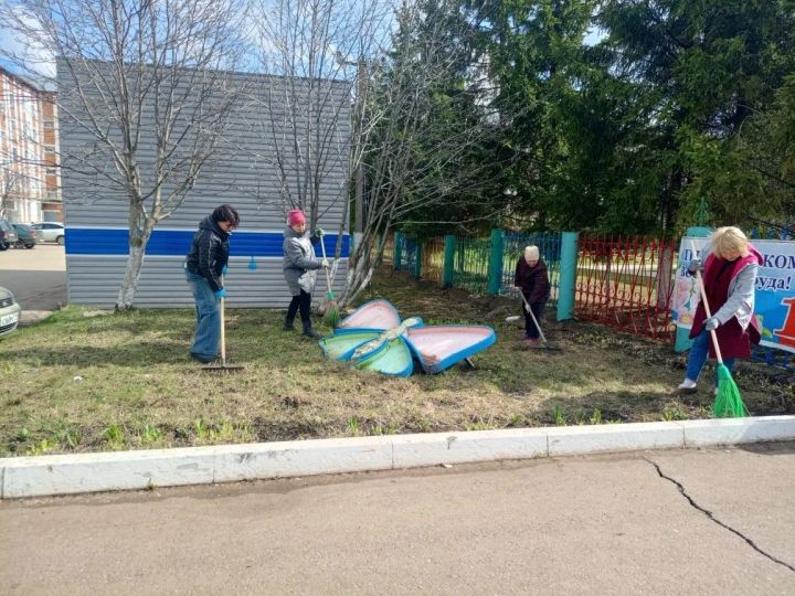 Мензелинский район готовится к 1 Мая и Дню Победы