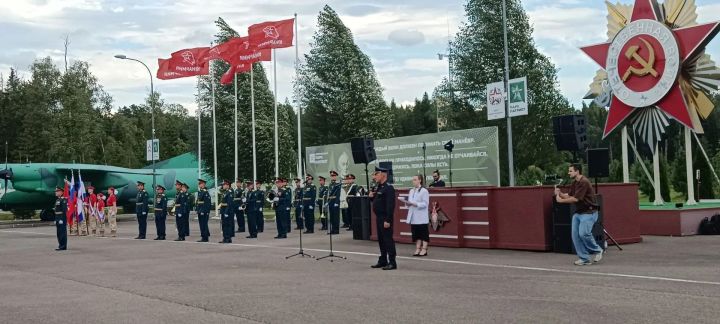 Мензелинские юнармейцы участвуют во всероссийской игре «Юнавиа»