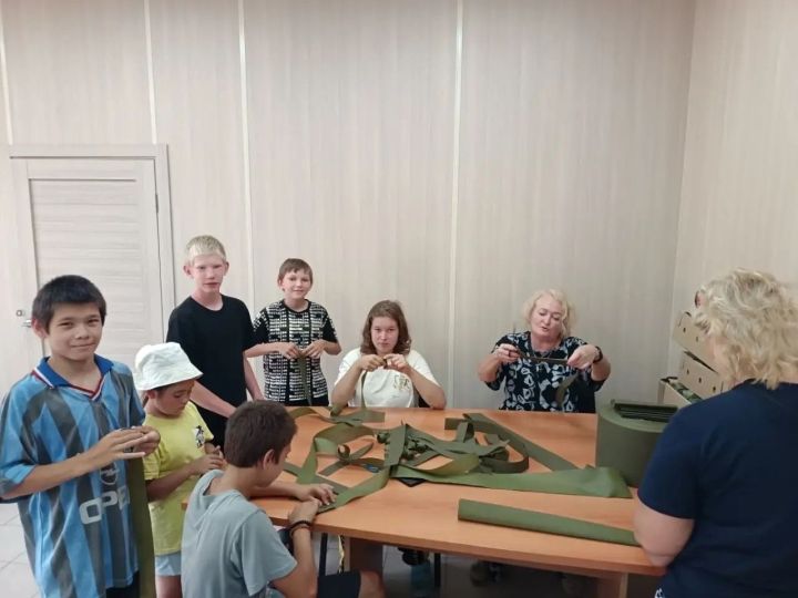 Добрые дела объединяют участников лагеря «Полянка»