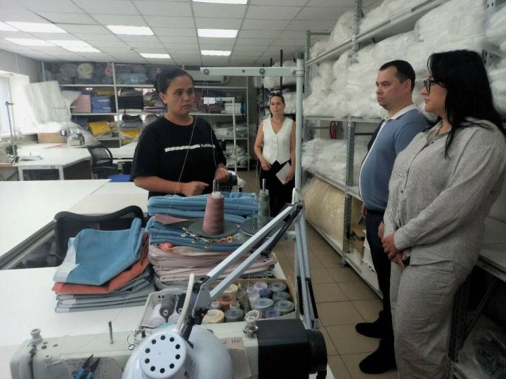 Представители Уполномоченного при Раисе Татарстана по защите прав предпринимателей посетили Мензелинский район