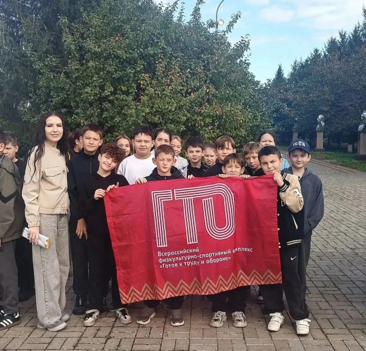 Ученики школы № 1 Мензелинска проверили свои силы на испытаниях ГТО